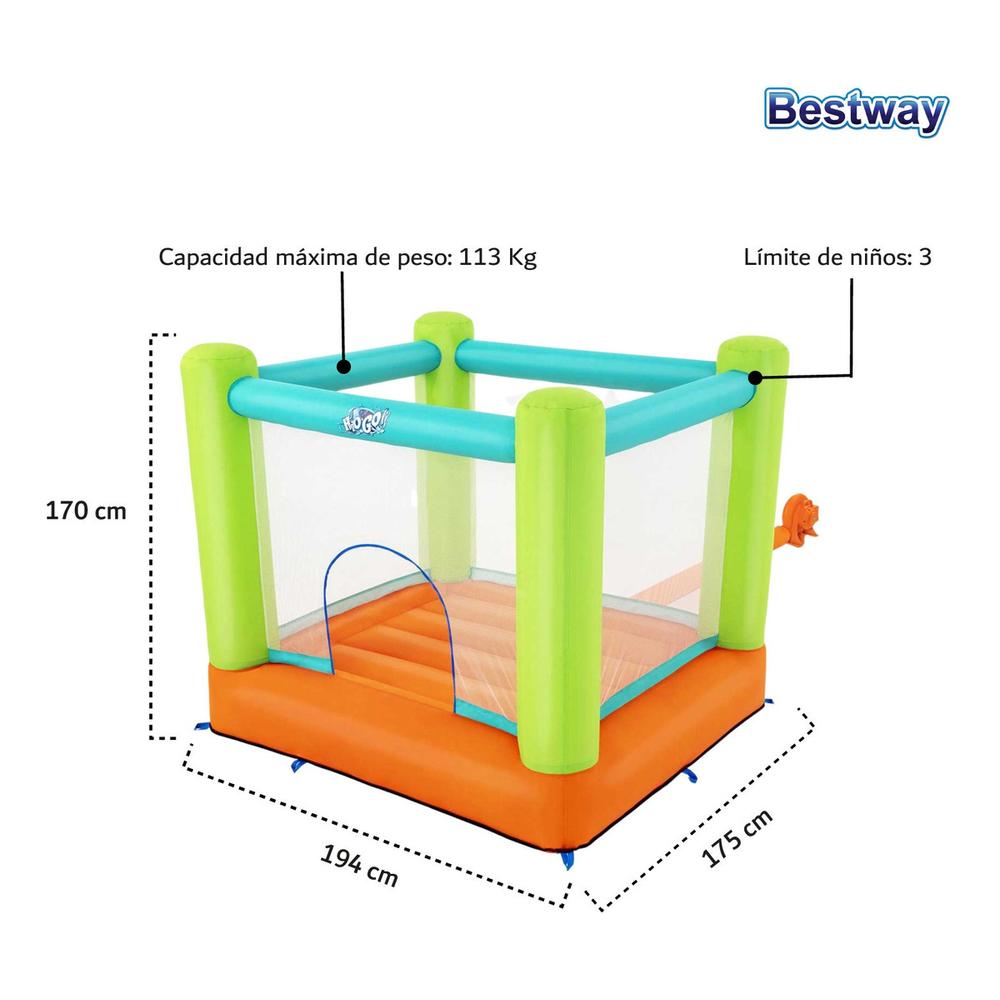 Foto 6 pulgar | Brincolín Inflable Trampolín Juego Parque Diversión Bestway