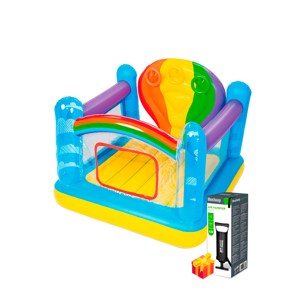 Brincolín Inflable Bestway de Castillo Infantil + Bomba Incluida