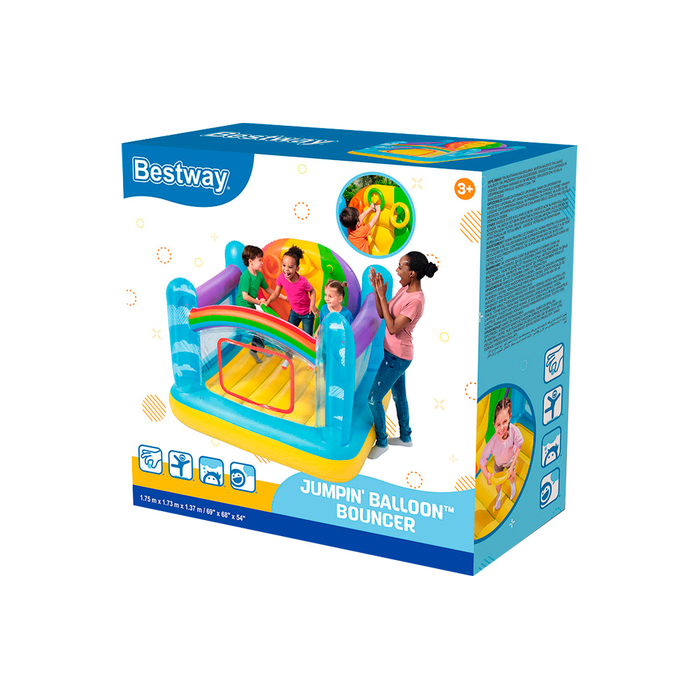 Foto 4 pulgar | Brincolín Inflable Bestway de Castillo Infantil + Bomba Incluida