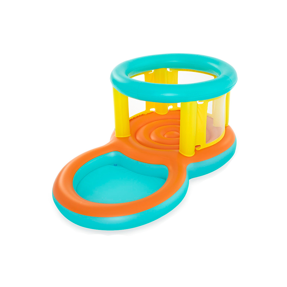 Foto 3 pulgar | Alberca Circular Bestway 52385 Inflable con Brincolín + Bomba Incluida