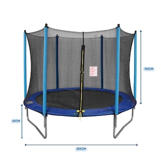 Foto 5 | Trampolín Brincolín YEI Infantil Grande 10ft con Red de Seguridad Para Niños