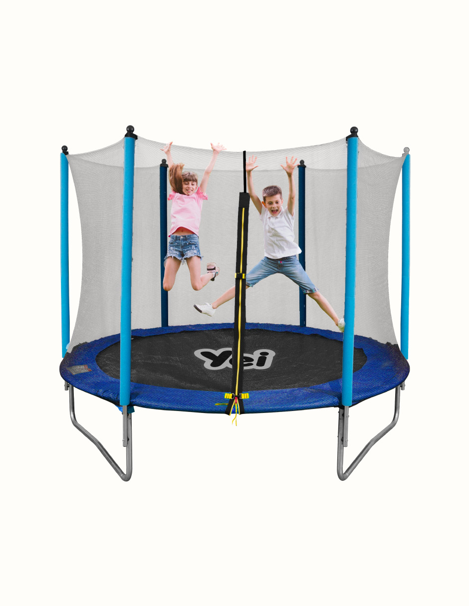 Foto 9 pulgar | Trampolín Brincolín YEI Infantil Grande 10ft con Red de Seguridad Para Niños