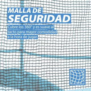 Foto 4 | Trampolín Infantil De 1.4 Mts Onof Jmp-55 C/ Malla Protectora De 1 A 3 Años Color Azul Bebe