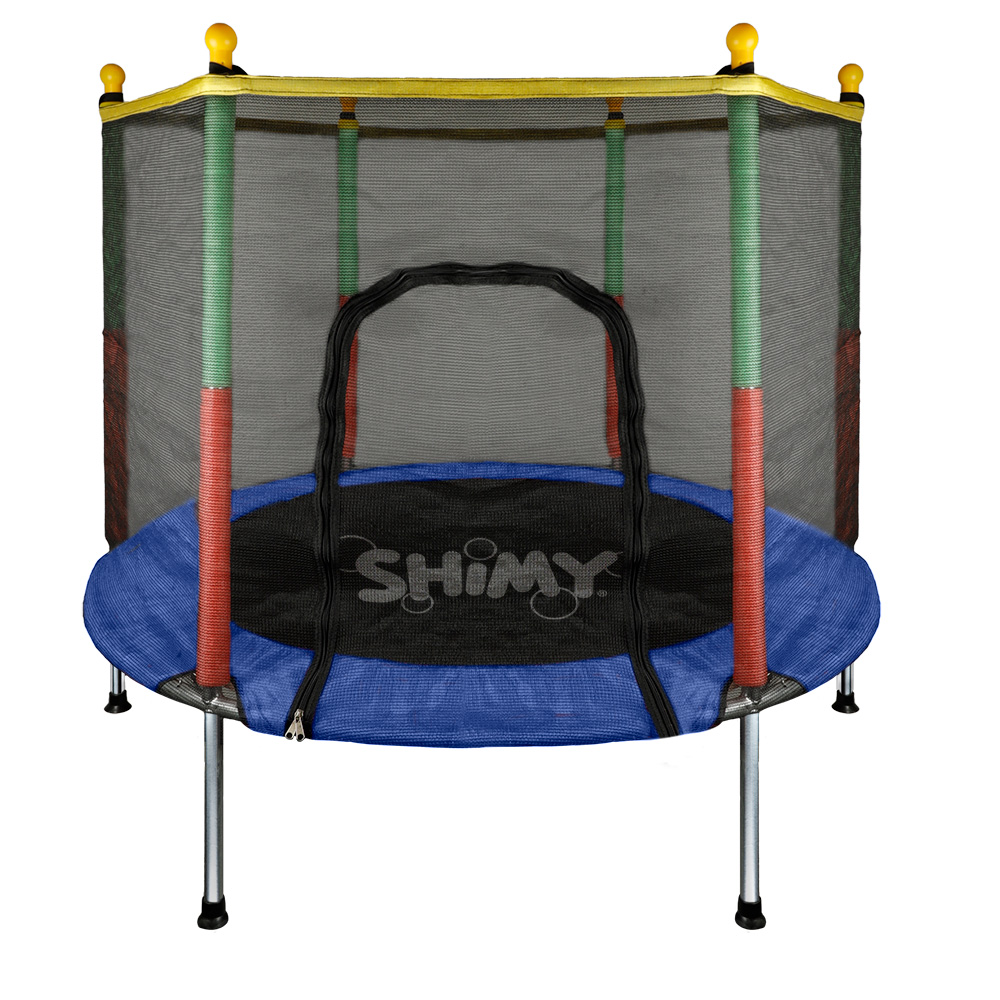 Foto 2 pulgar | Brincolín Infantil Trampolín Para Niños 3 A 12 Años Red De Seguridad, Shimy, Multicolor