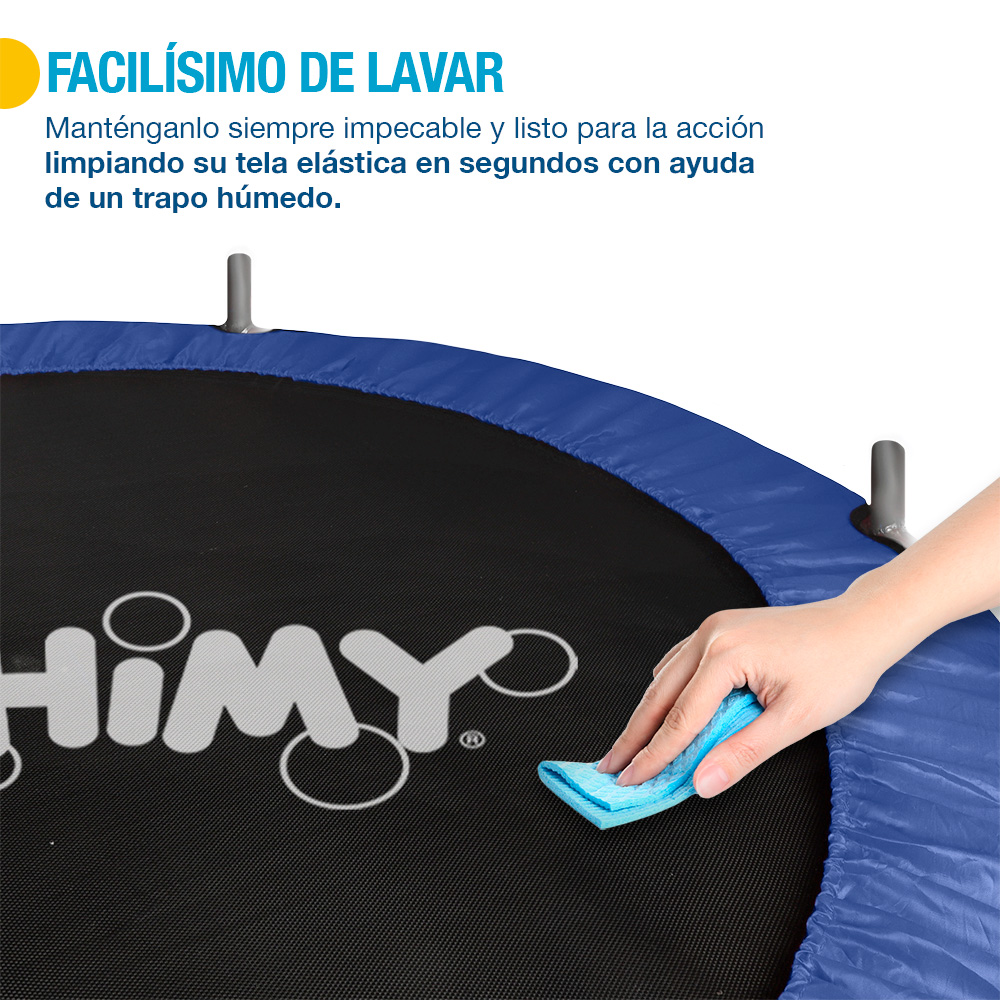 Foto 7 | Brincolín Infantil Trampolín Para Niños 3 A 12 Años Red De Seguridad, Shimy, Multicolor