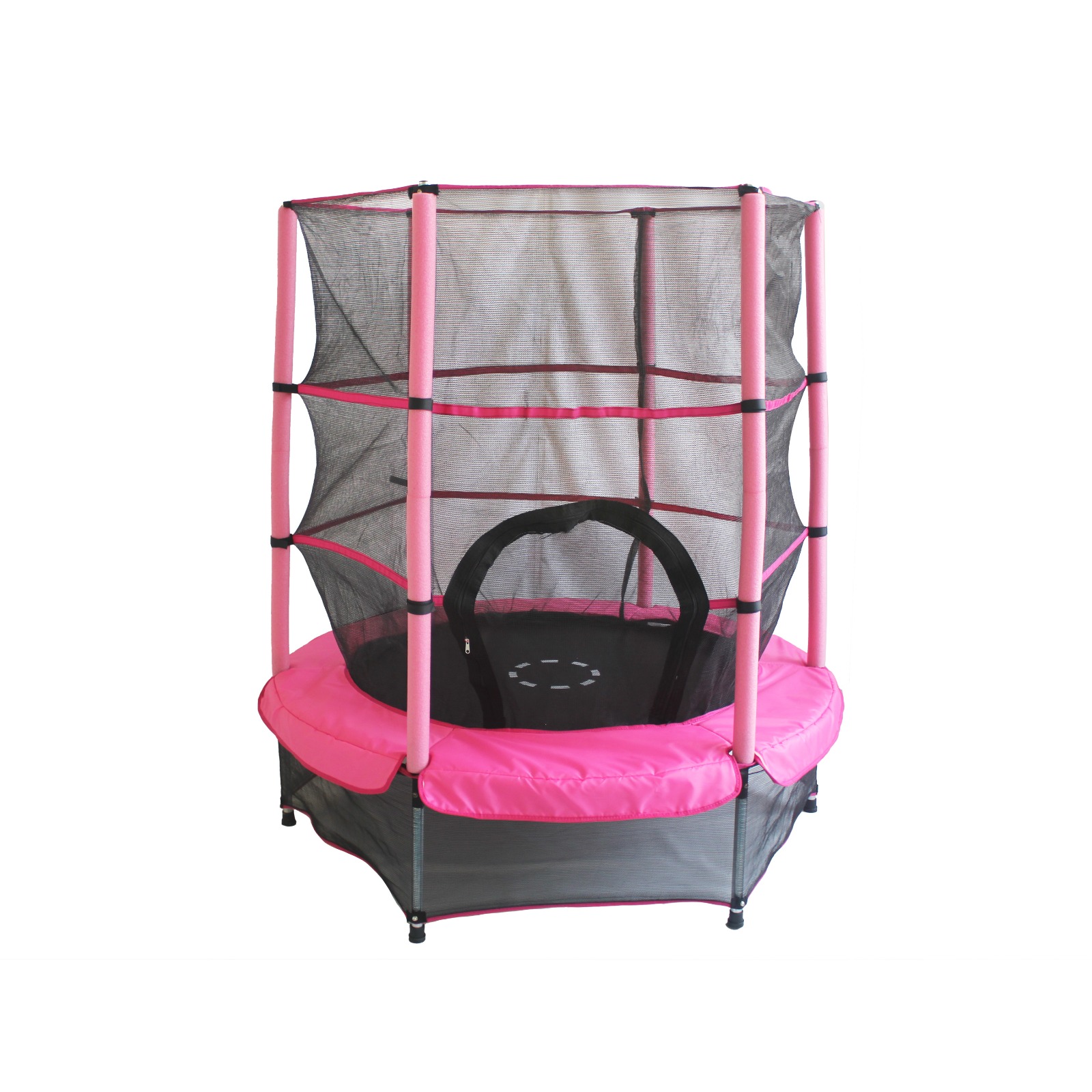 Brincolin Trampolin Infantil 55 Pulgadas 1.40 M Con Malla De Seguridad Extra Reforzado