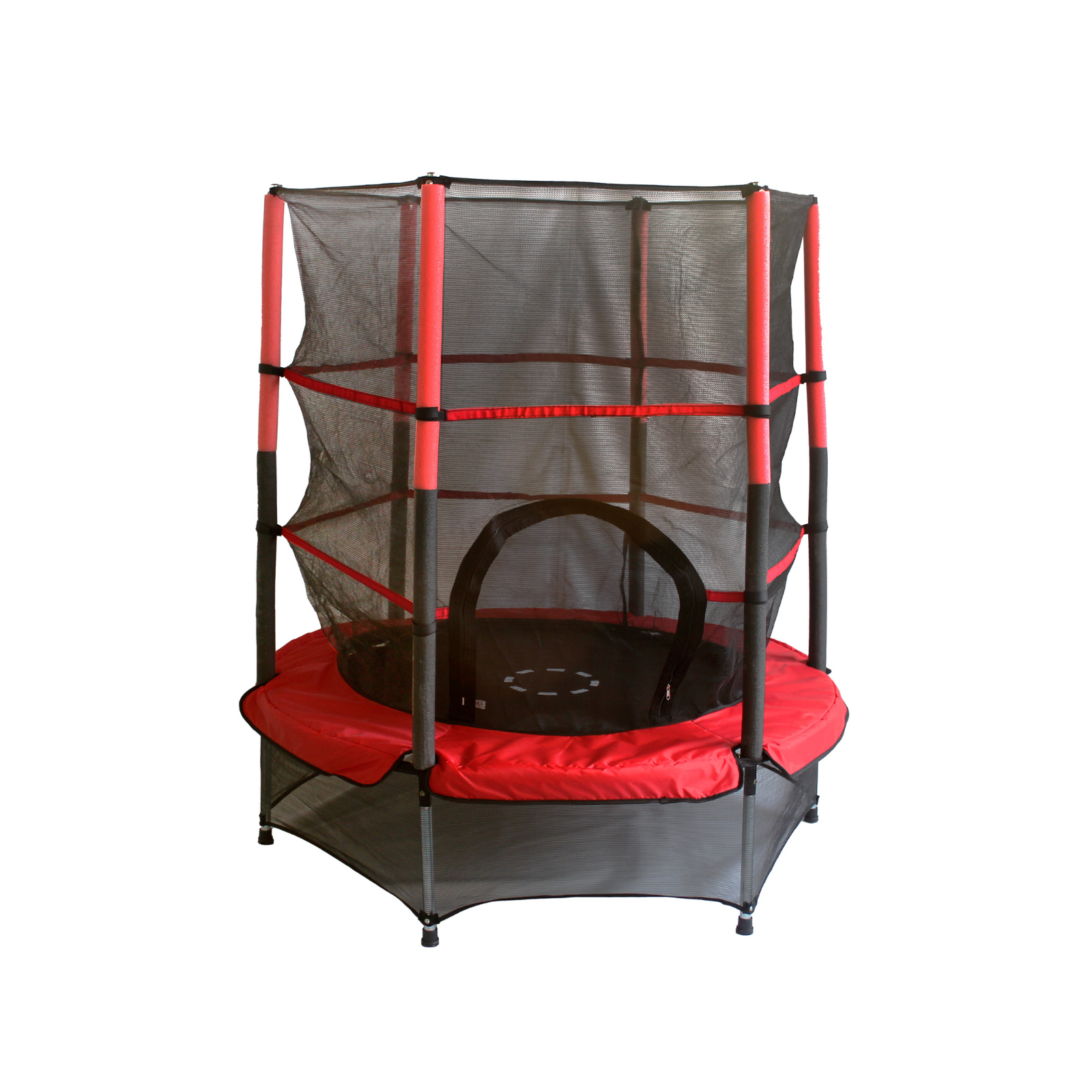 Brincolin Trampolin Infantil 55 Pulgadas 1.40 M Con Malla De Seguridad Extra Reforzado