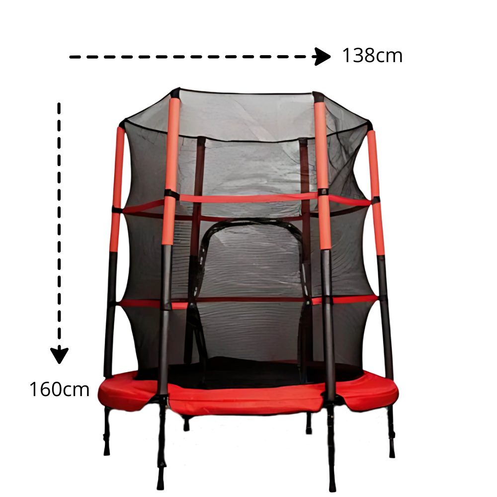 Foto 3 pulgar | Trampolín Infantil Mini Brincolin Con Valla De Seguridad
