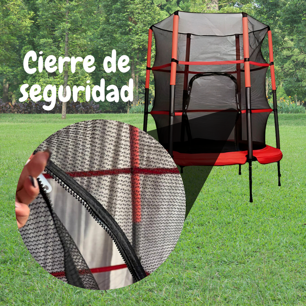 Foto 4 pulgar | Trampolín Infantil Mini Brincolin Con Valla De Seguridad