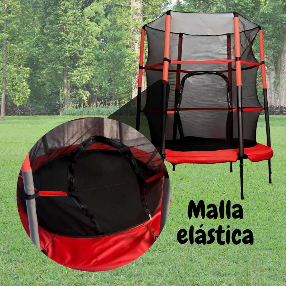 Foto 6 pulgar | Trampolín Infantil Mini Brincolin Con Valla De Seguridad
