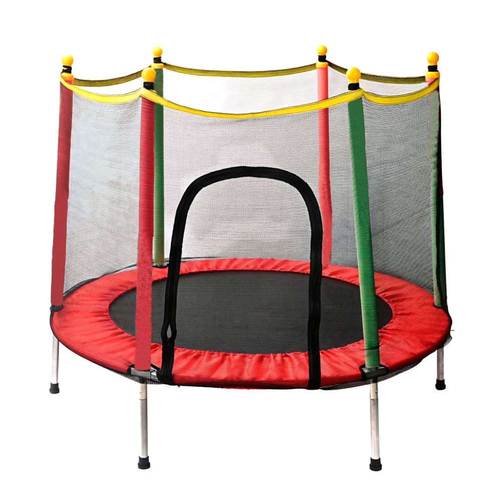 Trampolín Mini Infantil Brincolin C/valla De Seguridad 1.3mt