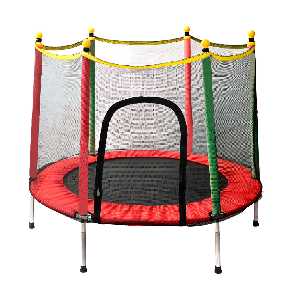 Foto 2 pulgar | Trampolín Mini Infantil Brincolin C/valla De Seguridad 1.3mt