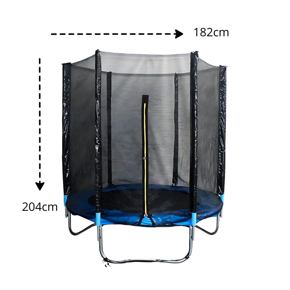 Foto 3 pulgar | Trampolín Brincolin Infantil Con Red De Seguridad Malla 1.8m