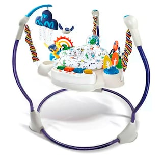 Foto 1 | Brincolín Entrenador con Tubos Curvos y Asiento 360° y Juguetes Didácticos para Bebés
