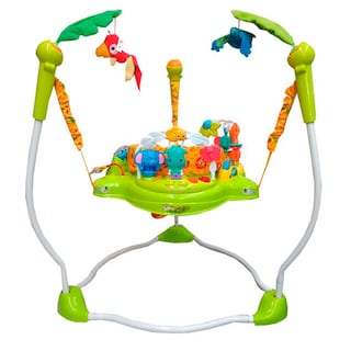Foto 1 | Brincolín Entrenador con tubos Curvos y Asiento 360° y Juguetes Didácticos para Bebés Verde