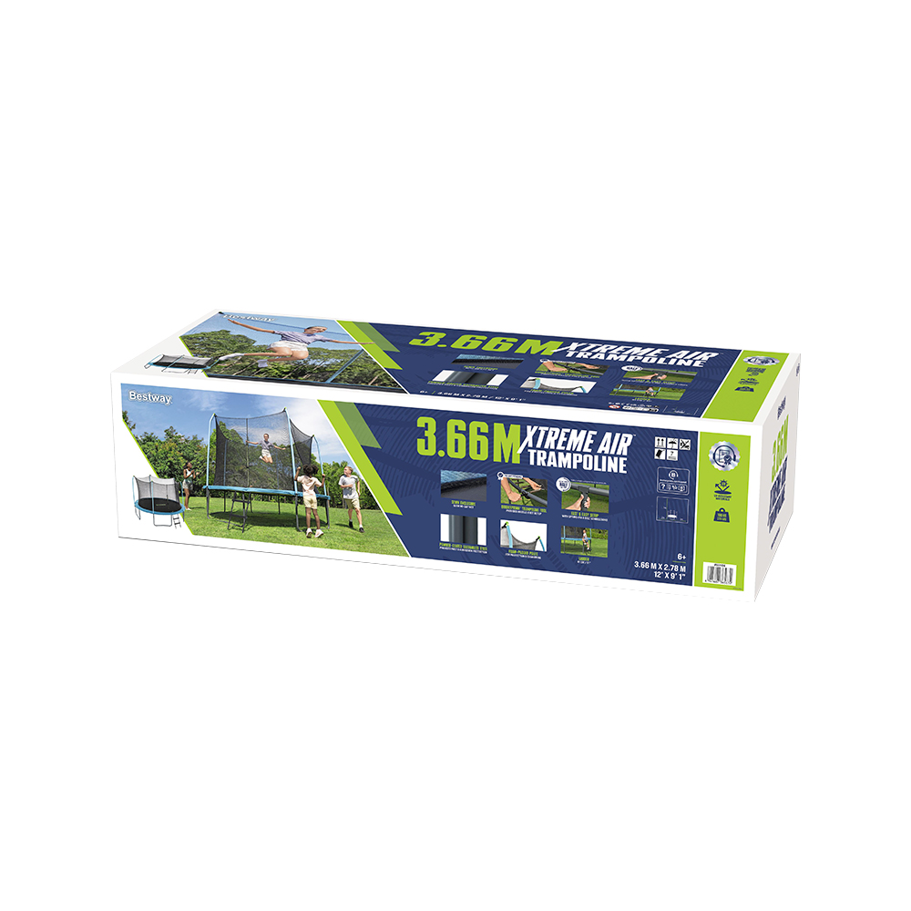 Foto 4 pulgar | Trampolín Brincolín Bestway Xtreme Air Con Red Tumbling 3.66 Mts