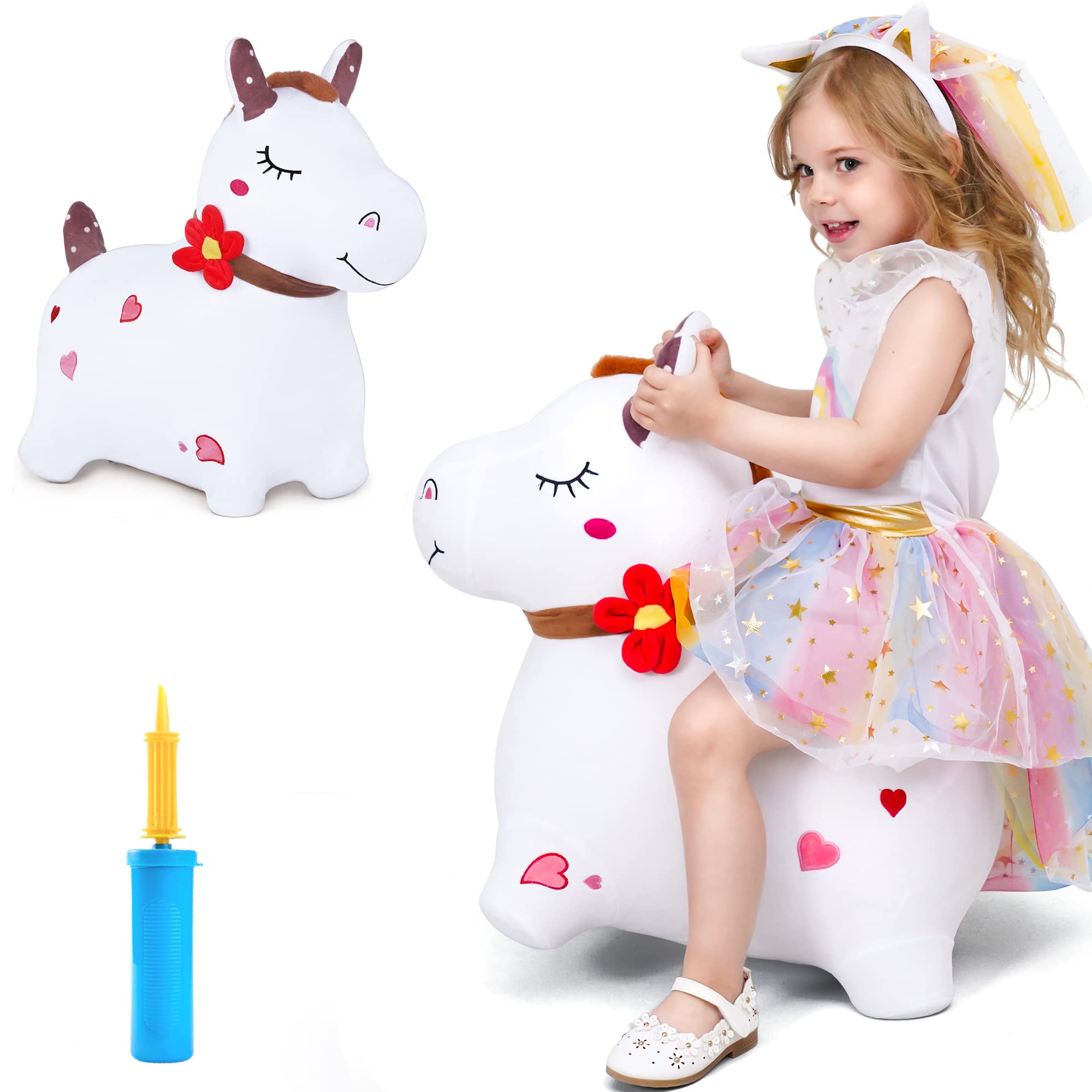 Foto 2 pulgar | Bouncy Horse Iplay Ilearn Bouncy Pals, Color Blanco, Para Niños De 18 A 60 Años - Venta Internacional.