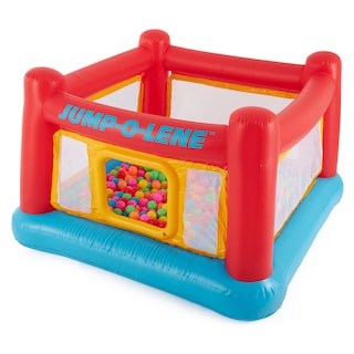 Foto 7 | Trampolín Inflable Jump-o-lene Con Castillo Hinchable Para Niños - Venta Internacional.