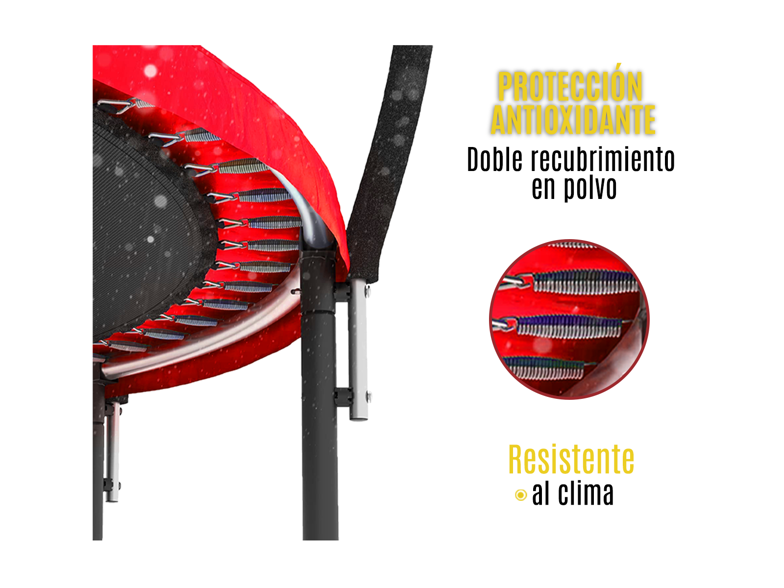 Foto 5 | Trampolín Pumpkin 10 Ft Rojo