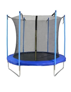 Foto 1 | Trampolín Brincolín 8 Pies 2.44 M Reforzado Con Red De Seguridad
