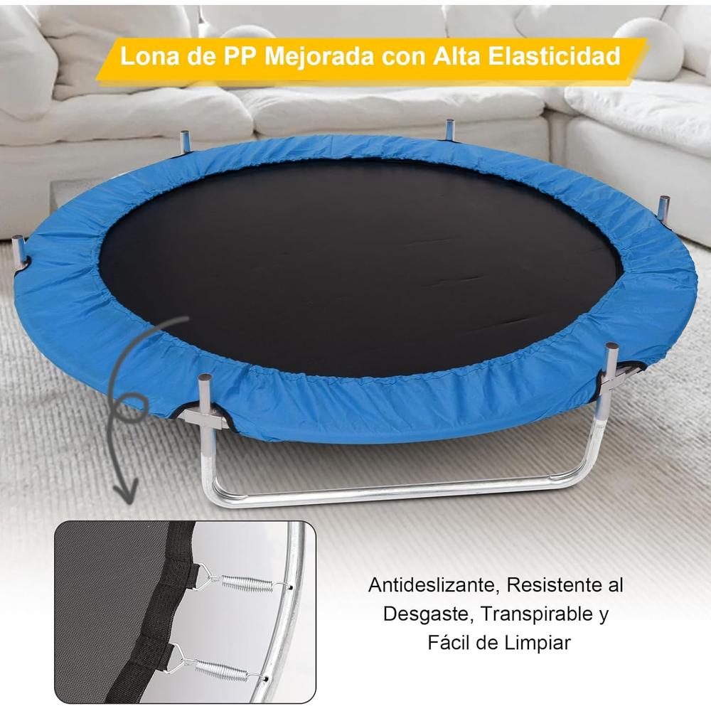 Foto 7 pulgar | Trampolín Brincolín Para Niños Tumbling Red Seguridad 1.4m