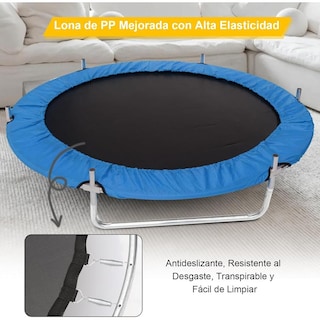 Foto 6 | Trampolín Brincolín Para Niños Tumbling Red Seguridad 1.4m