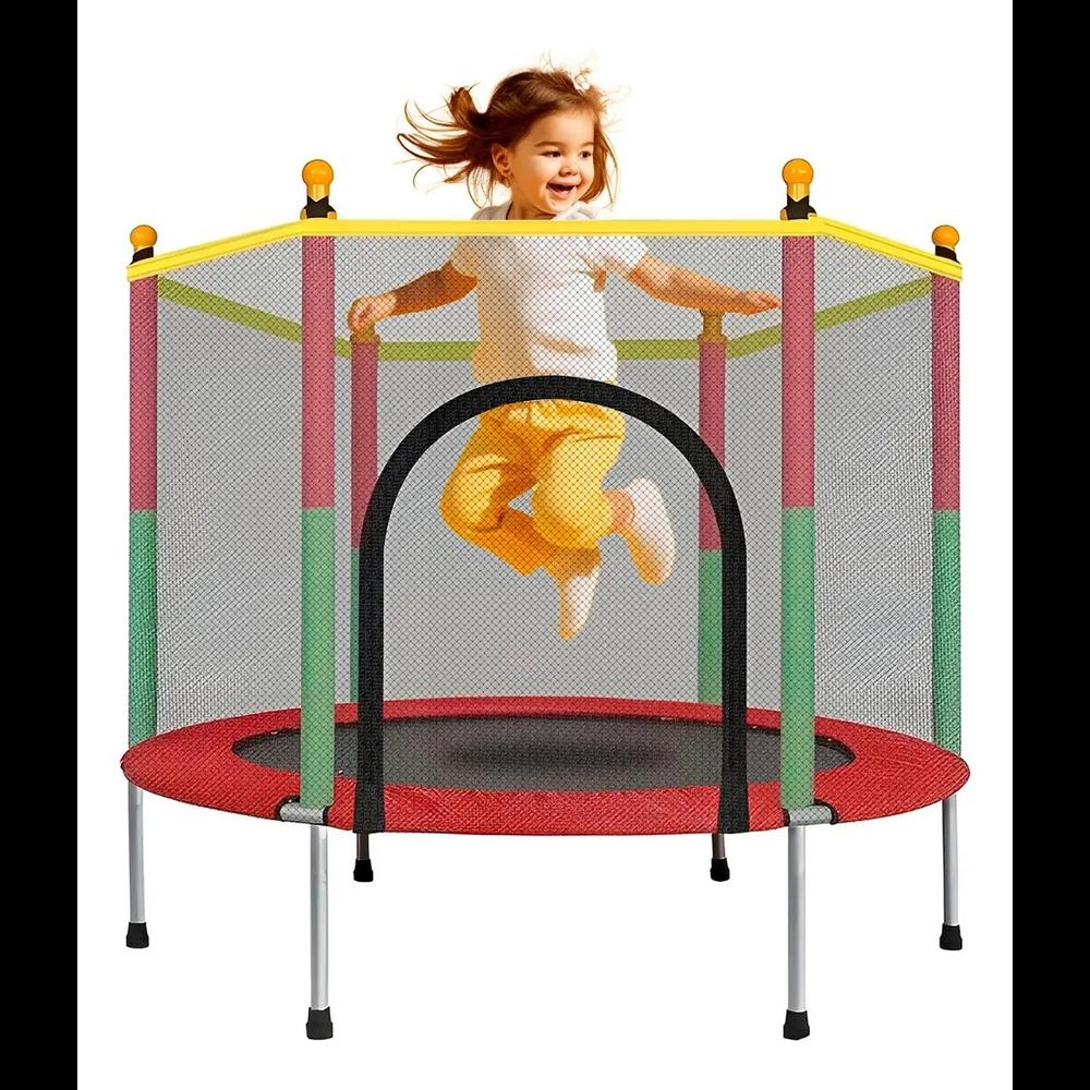 Trampolín Brincolín Infantil Tumbling Con Red Seguridad 1.4m
