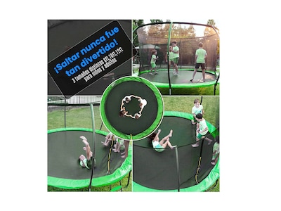 Foto 5 | Trampolin Pumpkin Verde 16ft