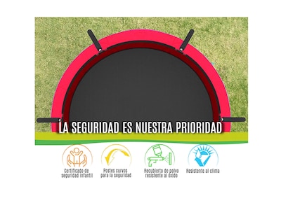 Foto 3 | Trampolin Pumpkin Rojo 16ft