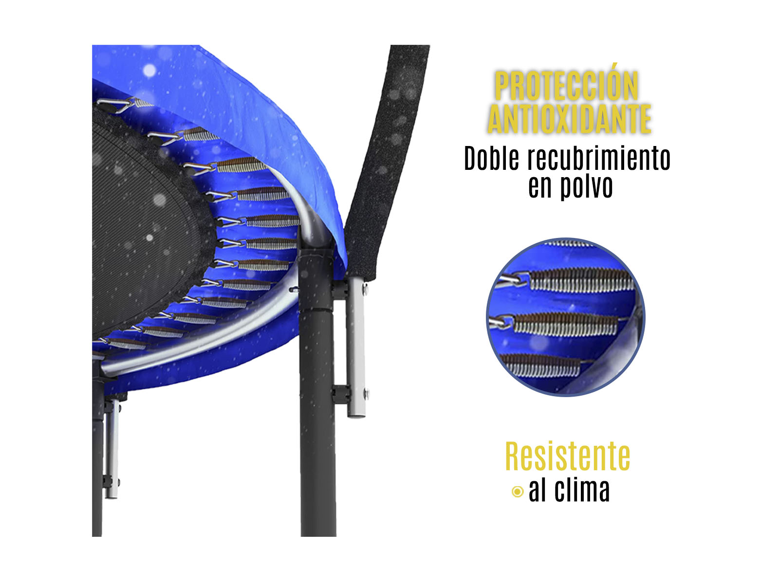 Foto 7 pulgar | Trampolin Pumpkin Azul 16ft