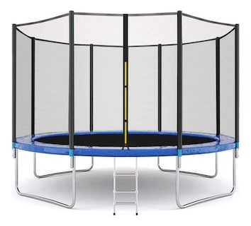 Foto 1 | Brincolín Infantil 12ft Azul Con Escalera (3.60mts Diámetro)