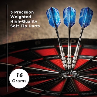 Foto 2 | Darts Viper Silver Thunder, Punta Blanda, 16 G, Con 4 Bandas Estriadas - Venta Internacional.