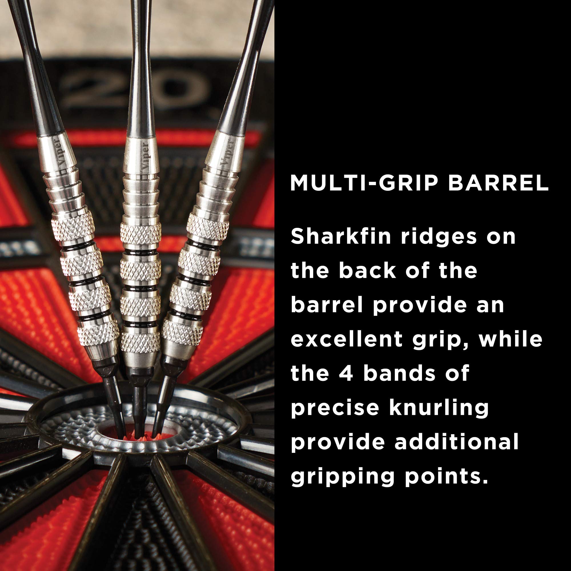 Foto 6 pulgar | Darts Viper Silver Thunder, Punta Blanda, 16 G, Con 4 Bandas Estriadas - Venta Internacional.