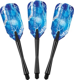 Foto 7 | Darts Viper Silver Thunder, Punta Blanda, 16 G, Con 4 Bandas Estriadas - Venta Internacional.