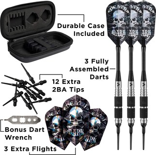 Foto 5 | Soft Tip Dart Viper Desperado Death Mark, 80% Tungsteno, 18 G - Venta Internacional.