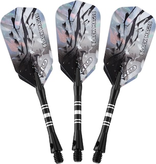 Foto 4 | Darts Viper Black Magic, Punta Blanda, 18 G, Con Moleteado Mediano - Venta Internacional.
