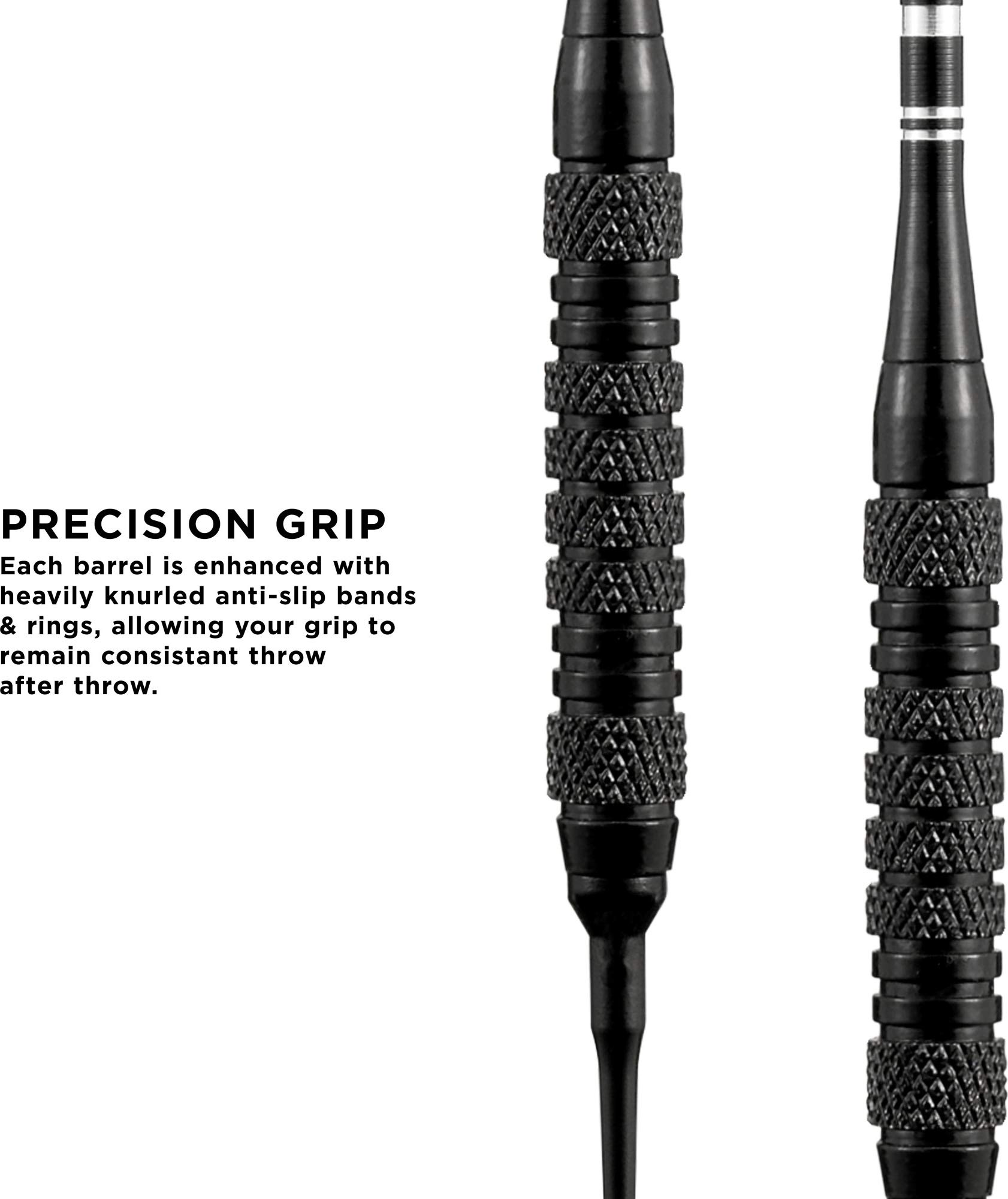 Foto 7 pulgar | Darts Viper Black Magic, Punta Blanda, 18 G, Con Moleteado Mediano - Venta Internacional.
