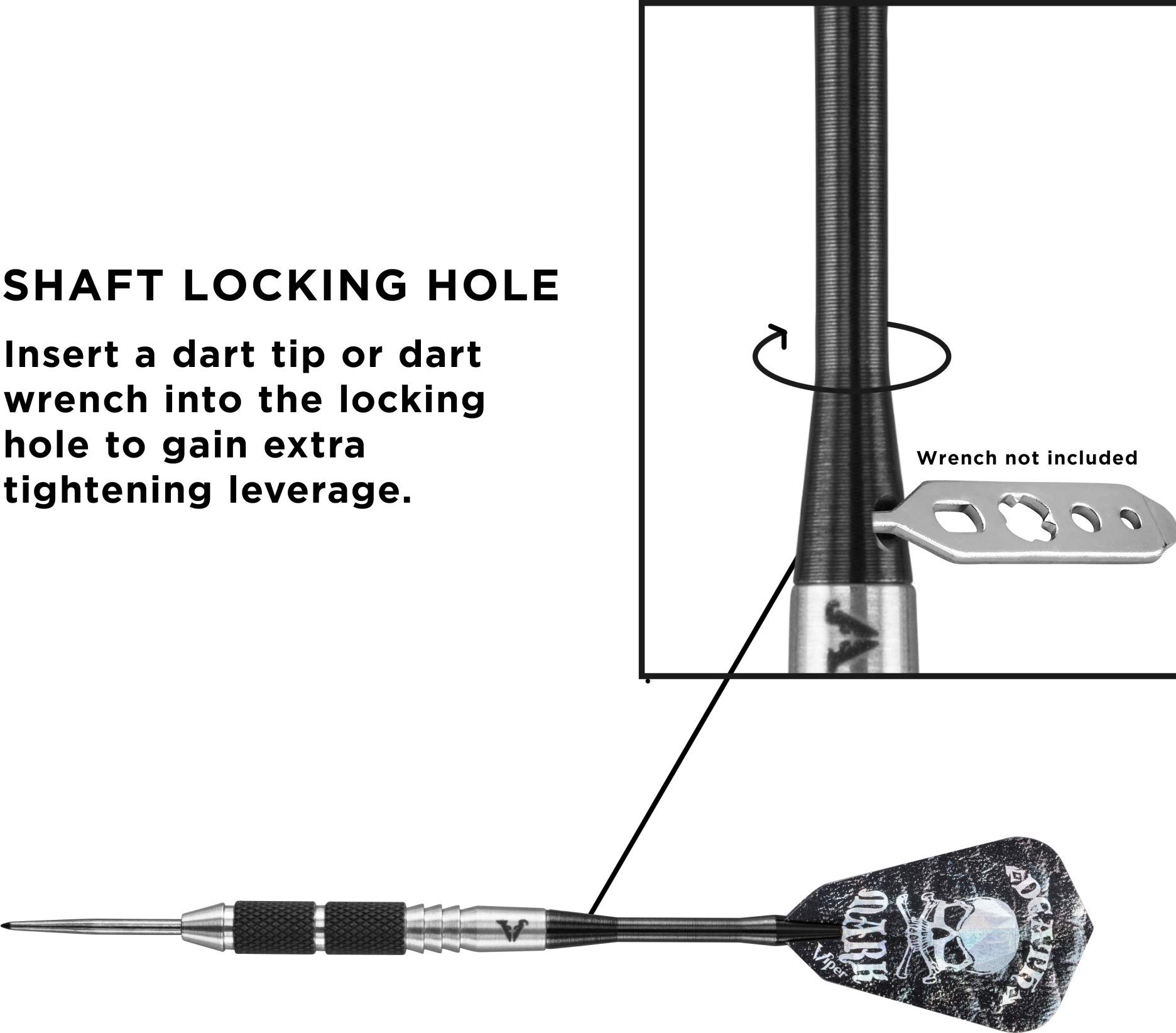 Foto 5 | Darts Gld Products Viper Desperado Con 80% De Punta De Acero Tungsteno, 24 G - Venta Internacional.