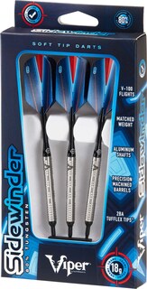 Foto 7 | Darts Viper Sidewinder, 80% Tungsteno, Punta Blanda, 18 G, Plata - Venta Internacional.