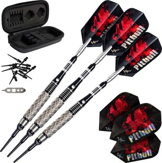 Foto 1 | Tungsteno Moleteado Completo Dart Viper Pitbull De Punta Blanda, 18 G - Venta Internacional.