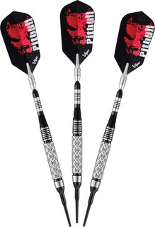 Foto 6 | Tungsteno Moleteado Completo Dart Viper Pitbull De Punta Blanda, 18 G - Venta Internacional.