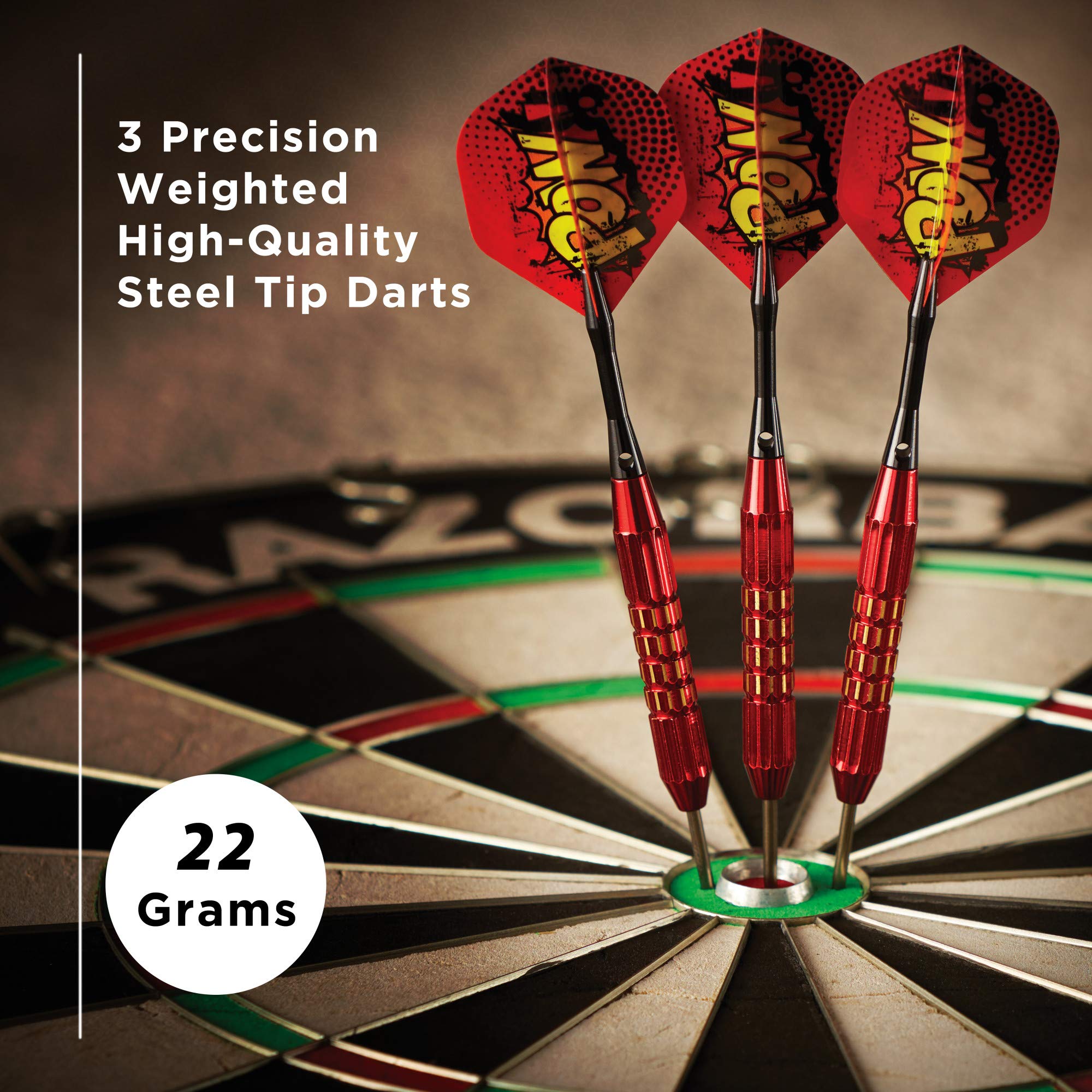 Foto 3 pulgar | Punta De Acero Darts Viper Comix Pow De 22 G Para Uso Casual E Intermedio - Venta Internacional.