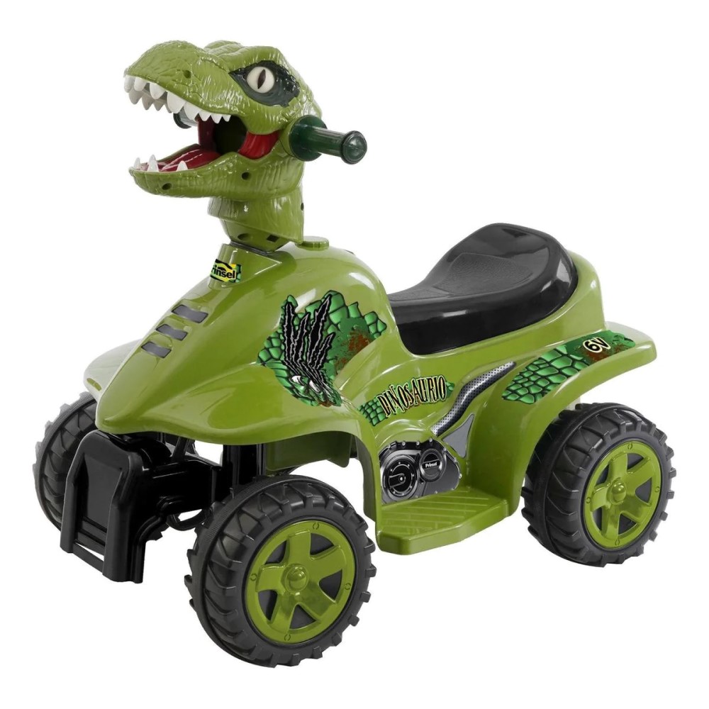 Moto Eléctrica Mini Quad Prinsel Dinosaurio