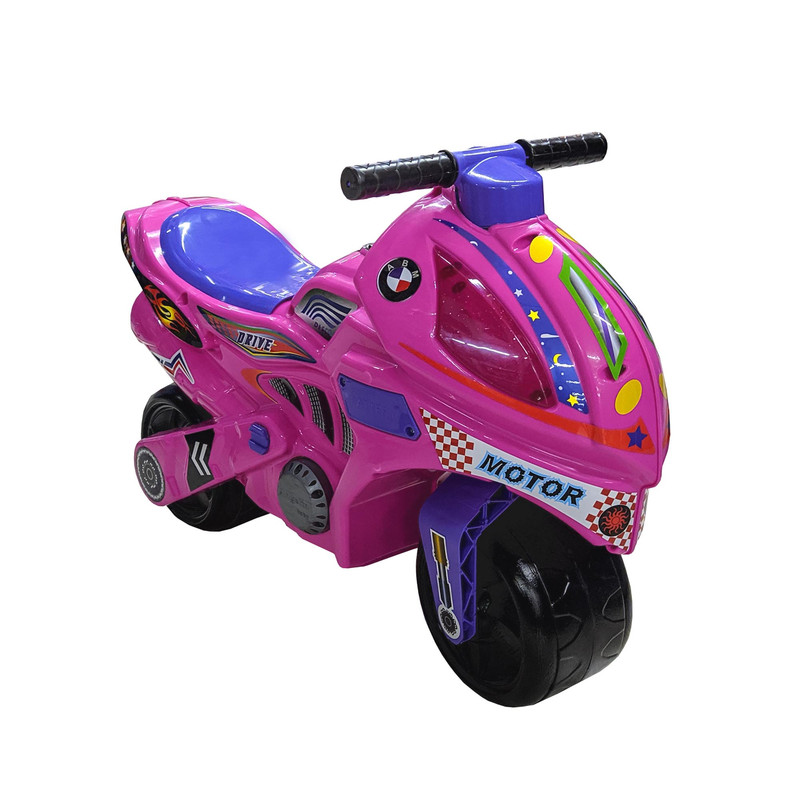 Foto 2 pulgar | Moto Angelin Baby Corre Pasillos Rosa Con Luz Y Sonido