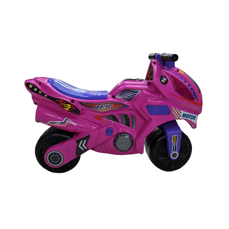 Foto 3 pulgar | Moto Angelin Baby Corre Pasillos Rosa Con Luz Y Sonido