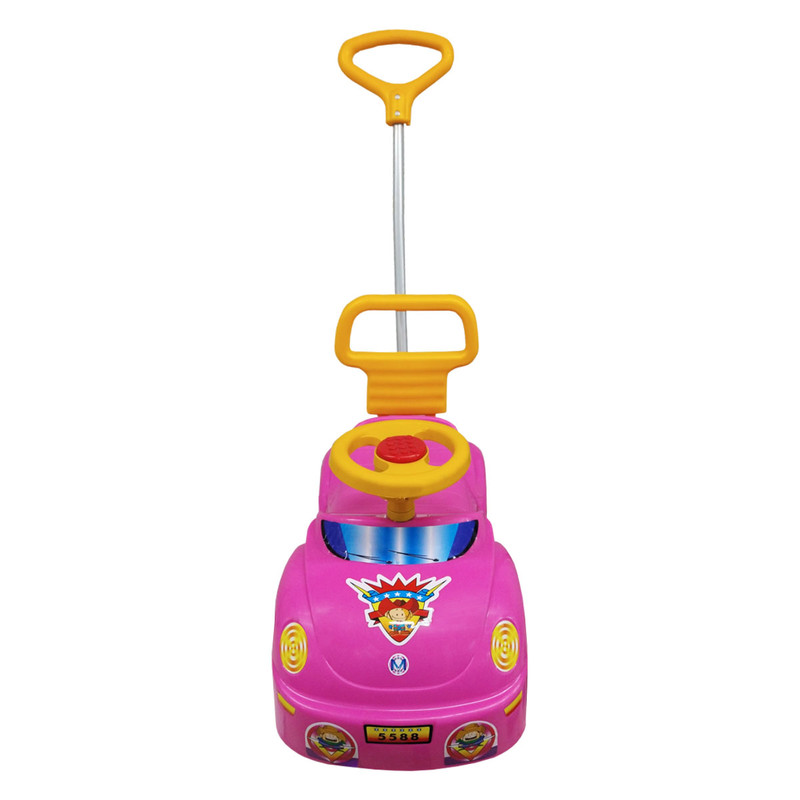 Foto 1 | Montable Angelin Baby Corre Pasillos Con Barra De Empuje Rosa