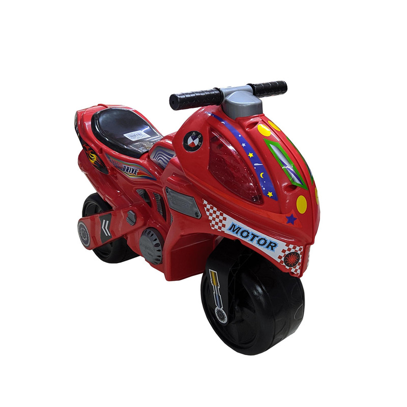 Foto 2 pulgar | Moto Infantil Angelin Baby Corre Pasillos Roja con Luz y Sonido