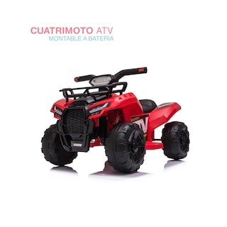 Foto 2 | Cuatrimoto ATV YEI Roja para Niños