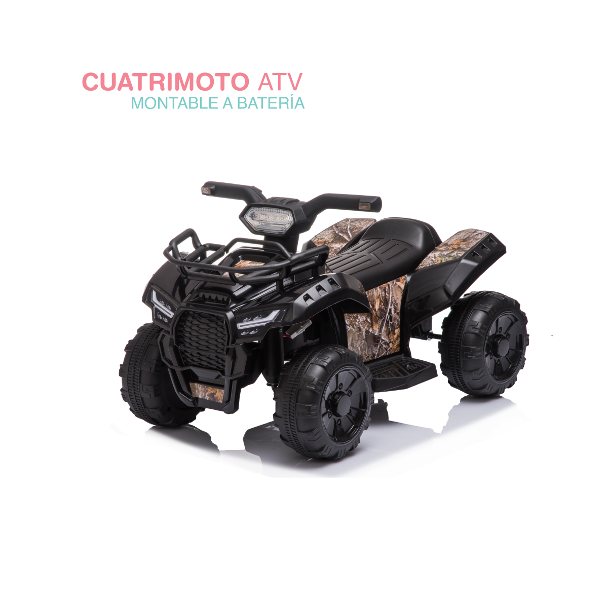Foto 2 | Cuatrimoto Yei Atv Negra