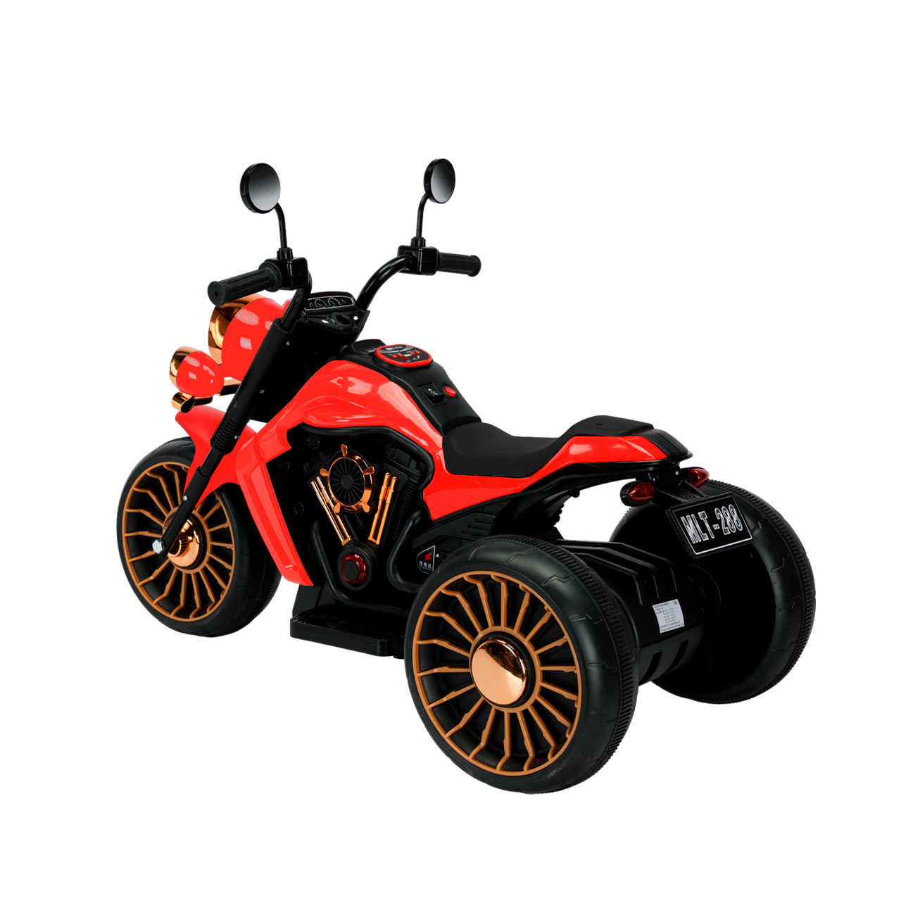 Foto 3 pulgar | Moto Eléctrica Infantil Bluelander Rojo Con Batería Recargable